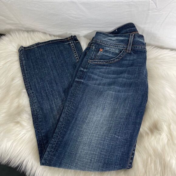 Hudson Distressed Bootcut Jeans Sz 30 - Picture 1 of 13